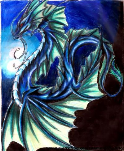 dragon marino por demoniobodrio | Dibujando