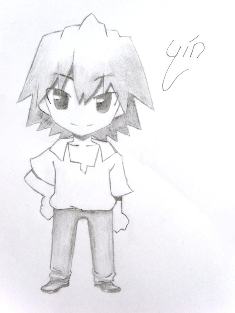 kaworu chibi por angelus | Dibujando