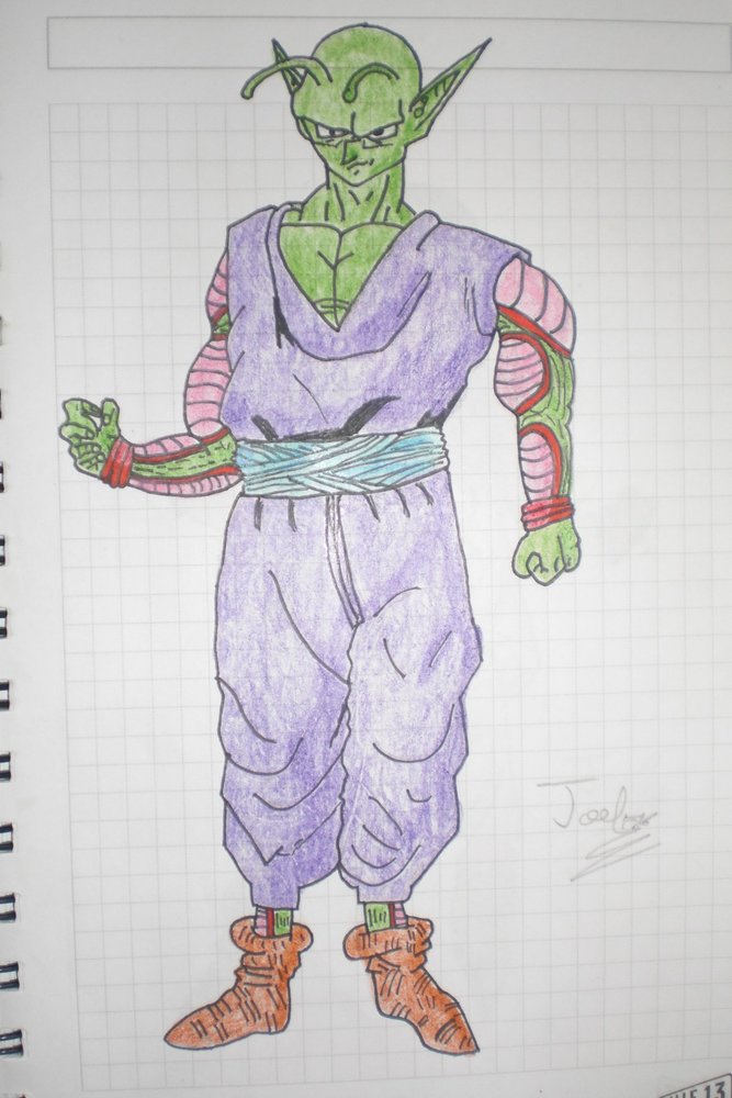 Piccolo DBZ por Joel--FK | Dibujando
