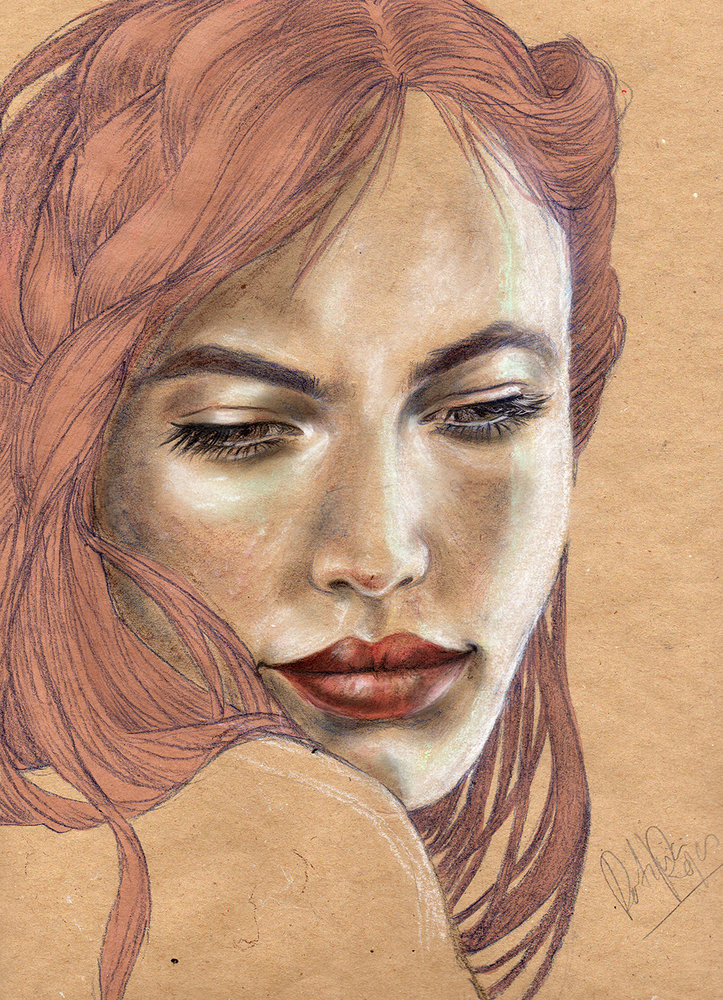 Pastel Vintage por Rojher Dibujando