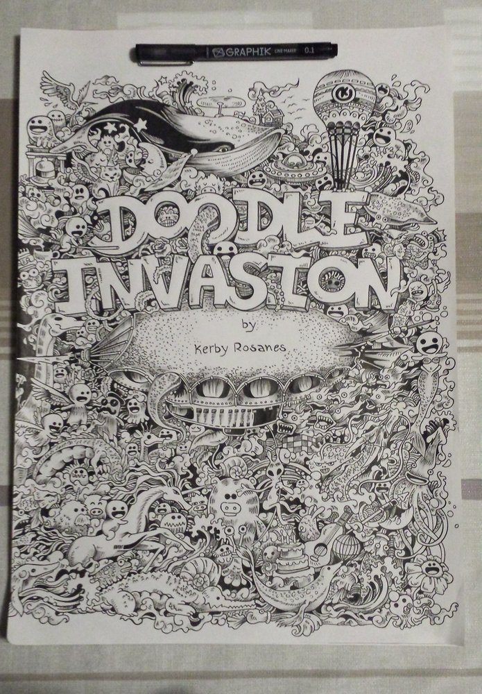 Doodle Invasion por suitae | Dibujando