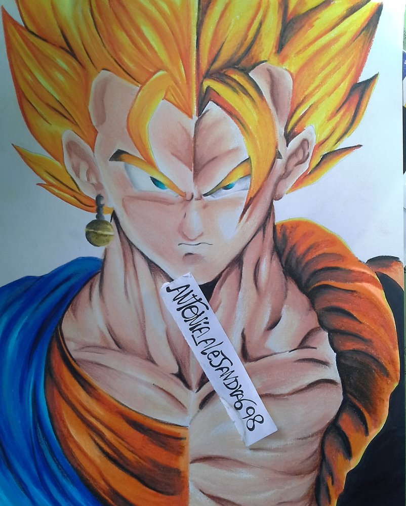Vegetto / Gogeta Dragon Ball Z por FujoshiCamaronQueso | Dibujando Vegetto / Gogeta Dragon Ball Z por FujoshiCamaronQueso | Dibujando