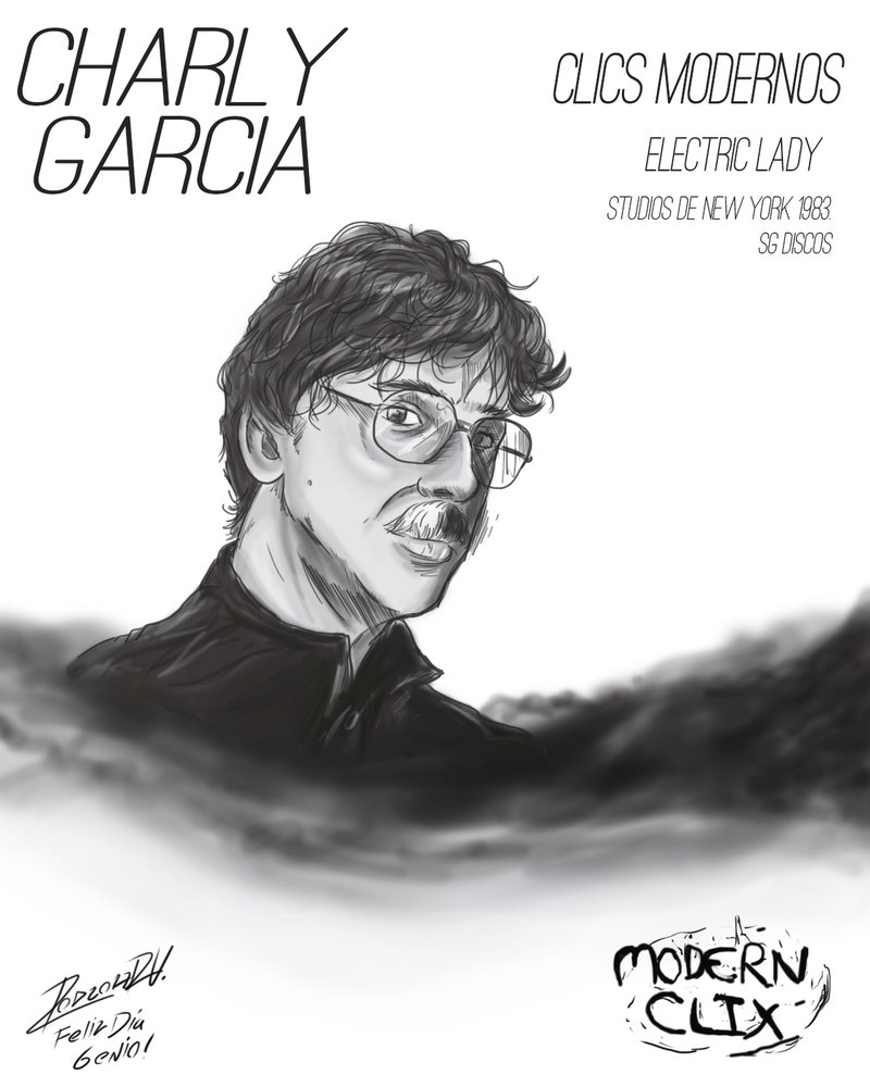 Poster Charly Garcia Clics Modernos Por Rodart22 Dibujando