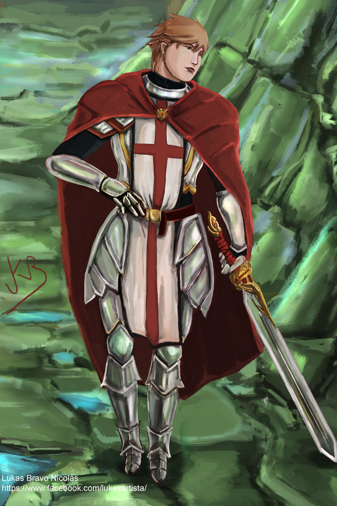 Sir Galahad por LukasBravo Dibujando