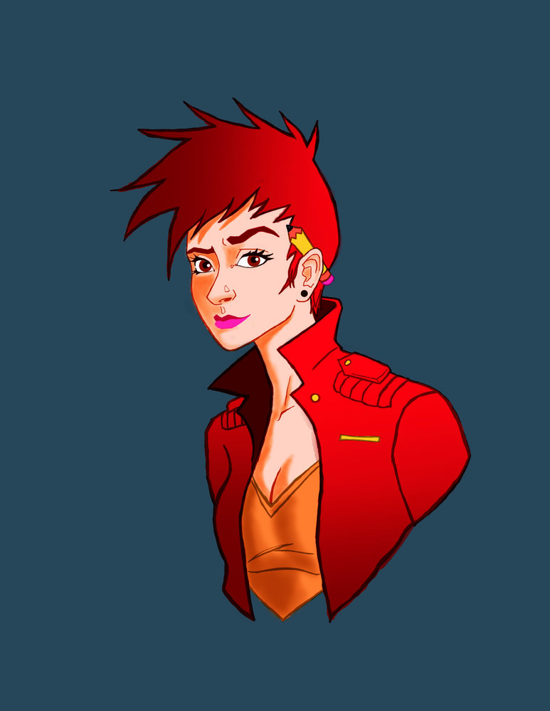 Chica ponce studios por JosesalvadorPoncerincon Dibujando