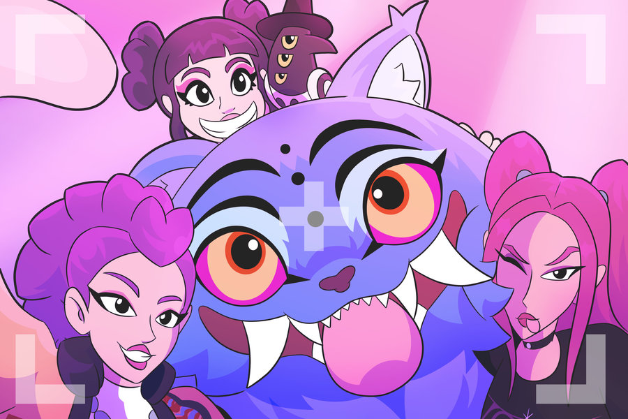 demon_hunters_possing_with_tiger_529358.jpg
