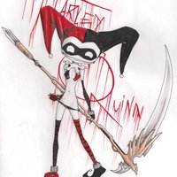 creepy harley quinn