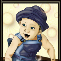 Infancia en el Baúl coloreado.