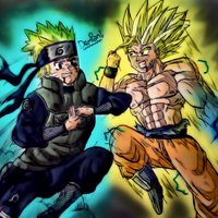 goku vs naruto!