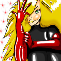 Super Heroes Inventado Dark Flame