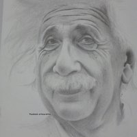 dibujo de Einstein 