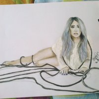 Dibujo de Hilary Duff