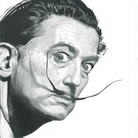 Salvador Dalí, retrato clásico