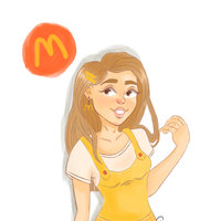 "Chica mcdonalds "