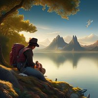 contemplando el paisaje