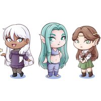 Mis ocs chibis