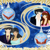 Happy New Year - Sayaka, Jun, Koji, Tetsuya - 2