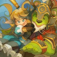 FANART-Charlotta y su mascota