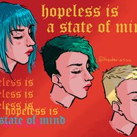 "halsey - hopeless fountain kingdom" Fanart.