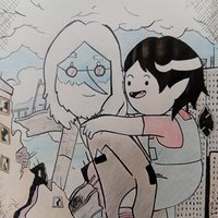 Simon y marci hora de aventura 