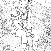 chica aventurera