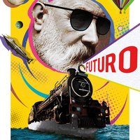 Cartel en homenaje a JULIO VERNE (Estilo Pop Art y Collage)