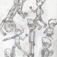 Bosquejos de personajes