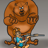 Bear and guys
