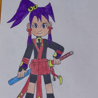 STAR RONIN AYAME Y KOJI FAN ART!!!