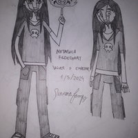 Dibujos a lápiz de mis personajes