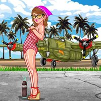 Serie Pin-up autorretrato 