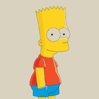 Bart Simpson Drawing Color Art by Oz Galeano