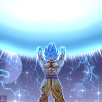 Goku ssj blue Genkidama