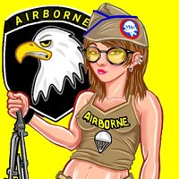 Walküre pinup militar 