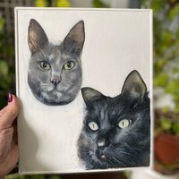 Gatos oleo