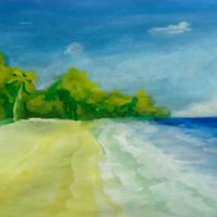 La playa