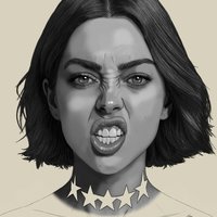 Model Tattoo Drawing Sketch by Oz Galeano