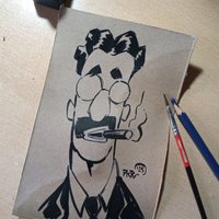 Inktober 2025 días #1 al #5