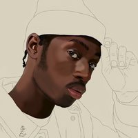 Model Portrait Color Sketch by Oz Galeano