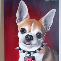 Encargos de retratos de mascotas. Envíos a toda España.