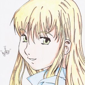 Retrato De Una Amiga Al Estilo Manga