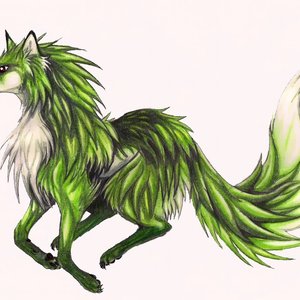 green fox