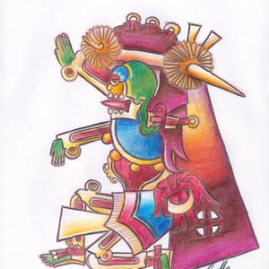 Dios Azteca de la Muerte 