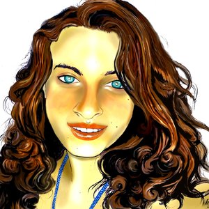 Primer retrato en color