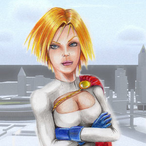 The Power Girl fanart