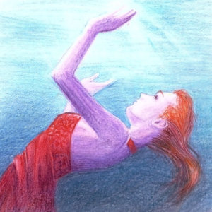 Dama en el agua