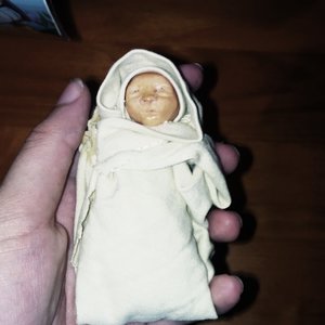 Bebe de arcilla polimerica o fimo