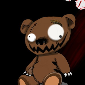 Teddy monster clásico  3d