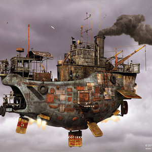 Nave Steampunk