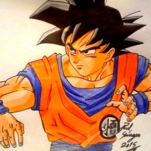 goku en su versión dragon ball super